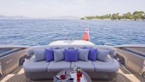 Motor yacht LULU -  Aft Deck